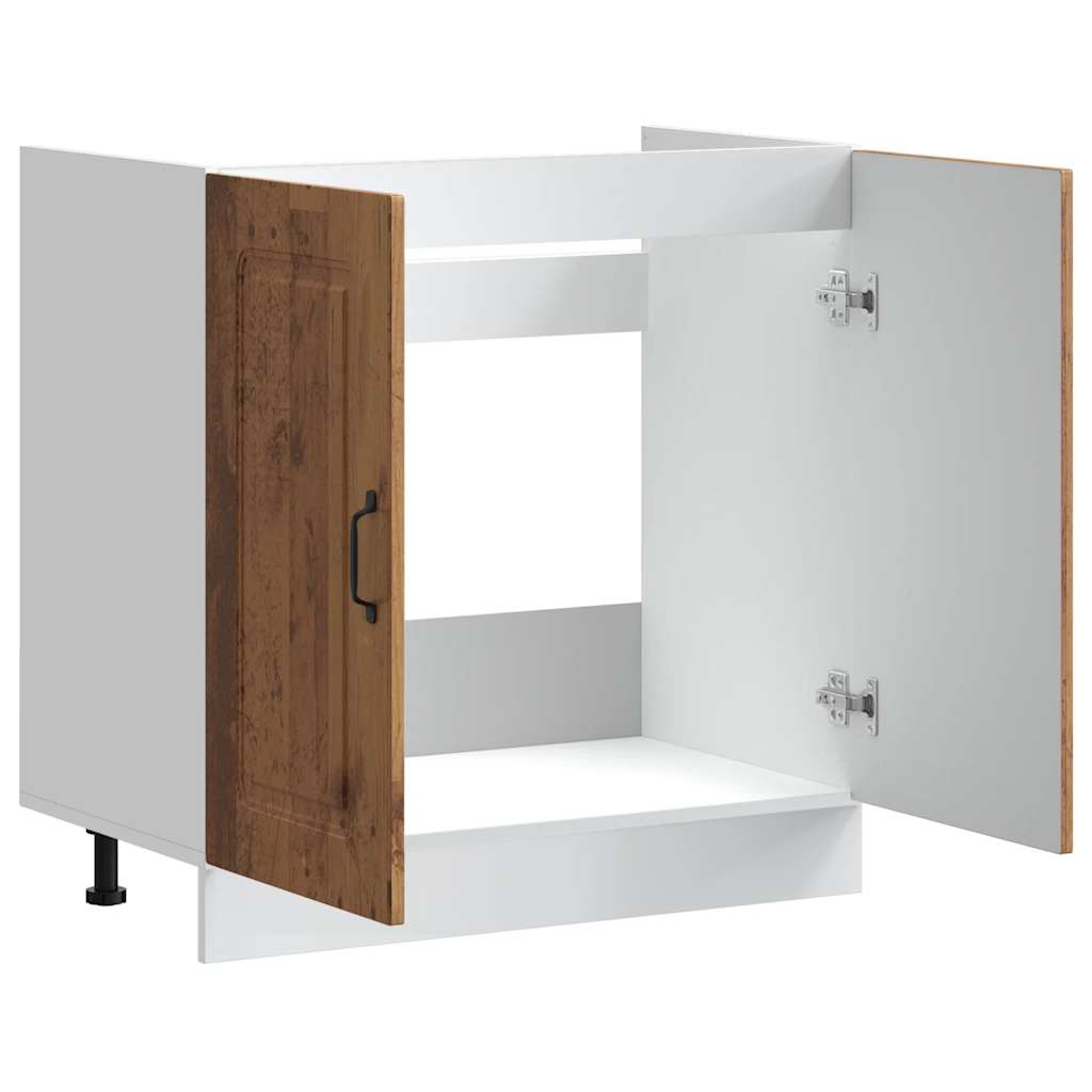 underskab til vask Kalmar 80x46x81,5 cm antikt træ