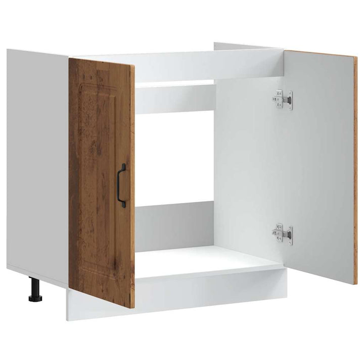 underskab til vask Kalmar 80x46x81,5 cm antikt træ