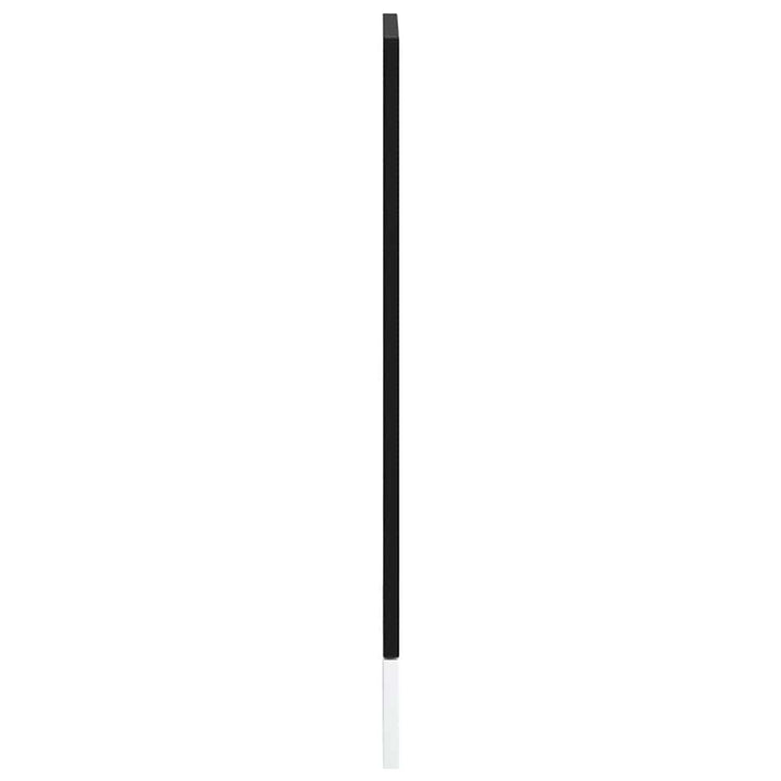 låge til opvaskemaskine Kalmar 45x1,5x57cm konstrueret træ sort