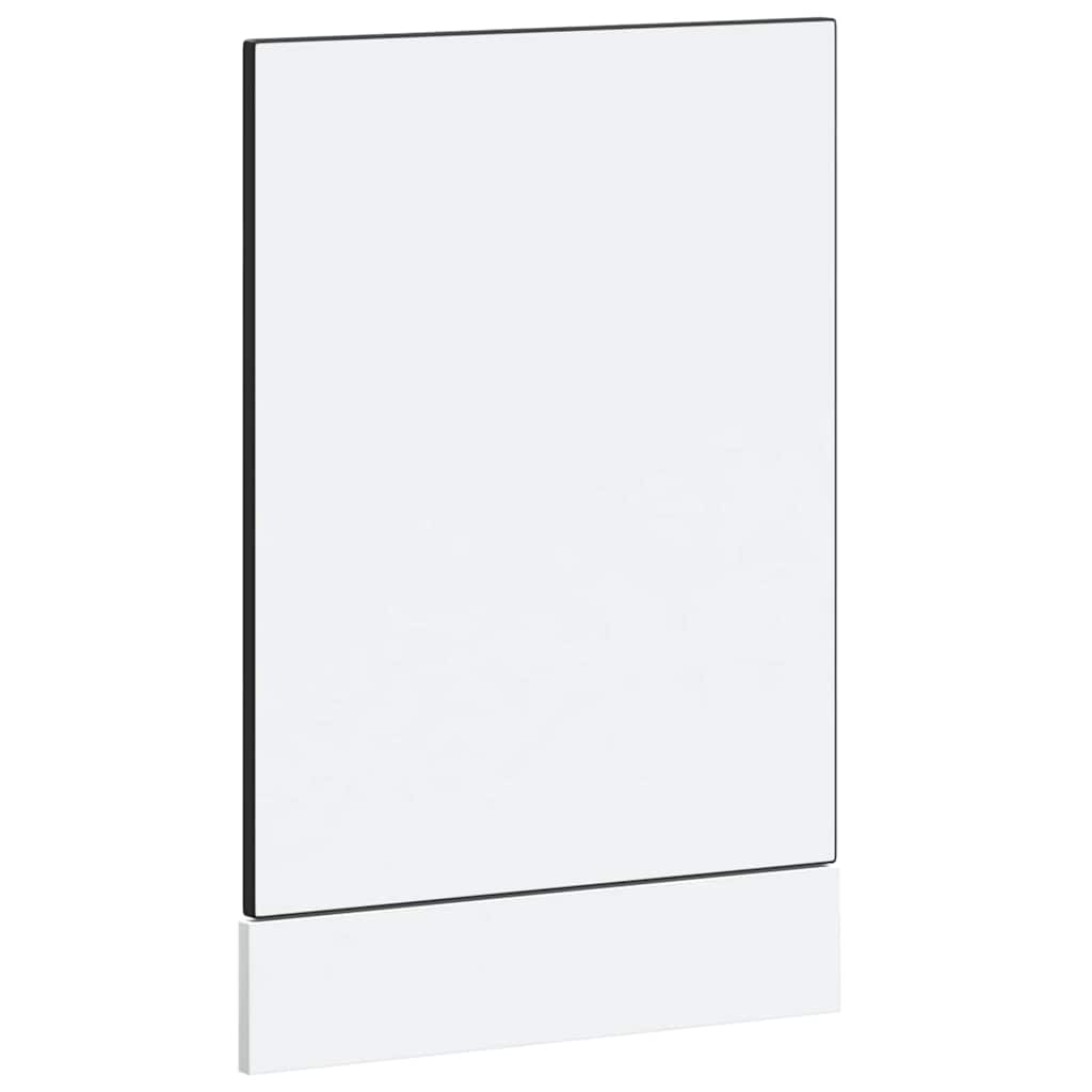 låge til opvaskemaskine Kalmar 45x1,5x57cm konstrueret træ sort