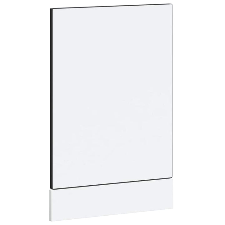 låge til opvaskemaskine Kalmar 45x1,5x57cm konstrueret træ sort