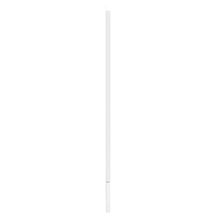 låge til opvaskemaskine Kalmar 45x1,5x57 cm hvid højglans