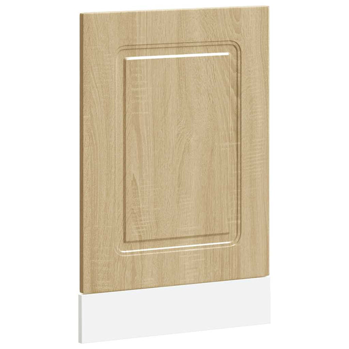 låge til opvaskemaskine Kalmar 45x1,5x57 cm sonoma-eg