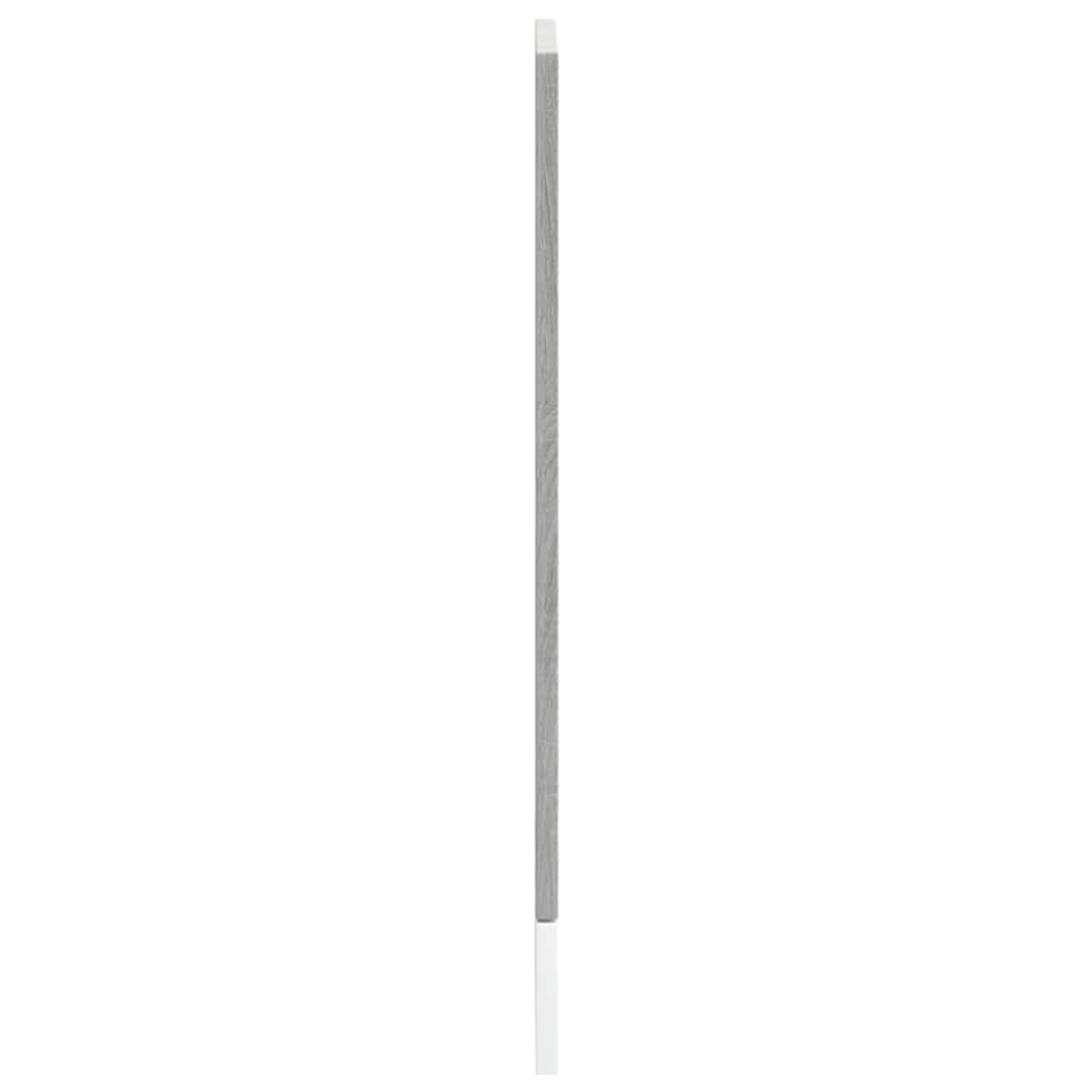låge til opvaskemaskine Kalmar 45x1,5x57 cm grå sonoma-eg