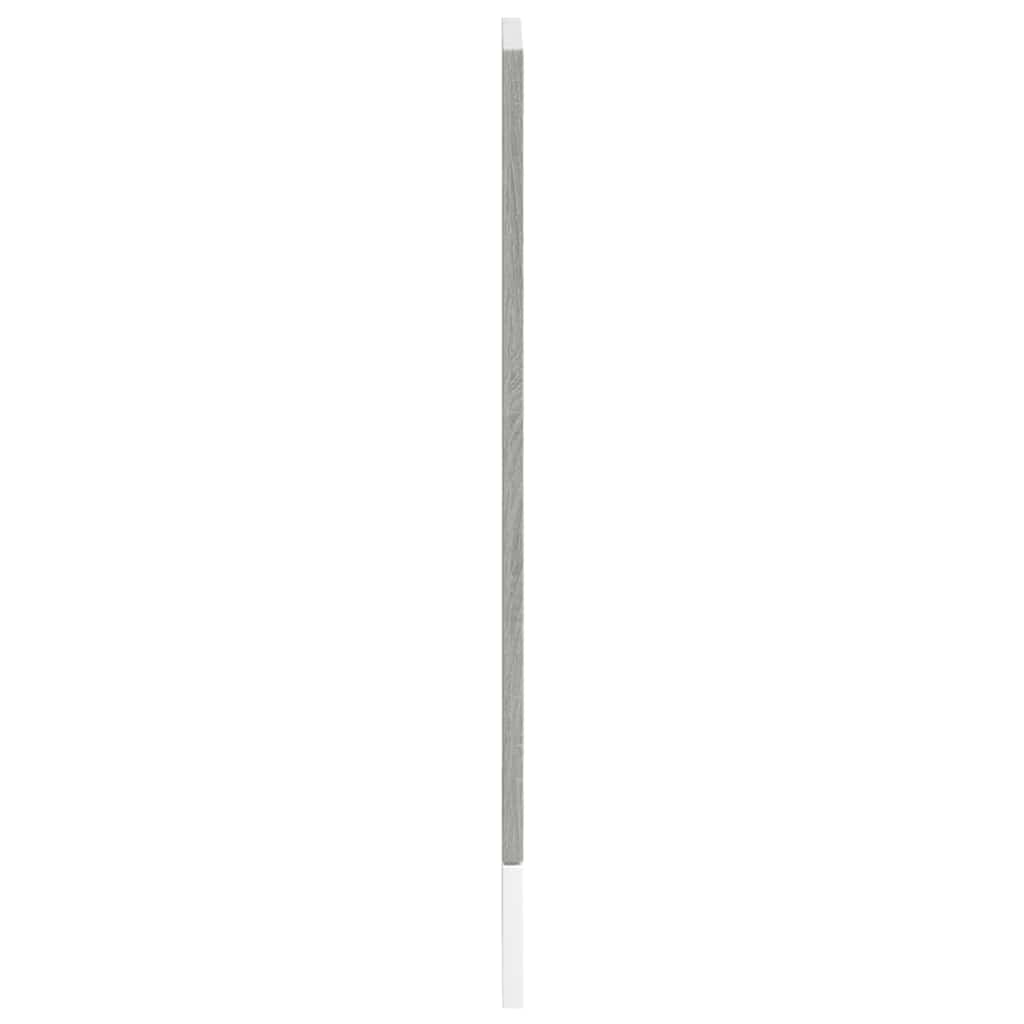 låge til opvaskemaskine Kalmar 45x1,5x57 cm grå sonoma-eg