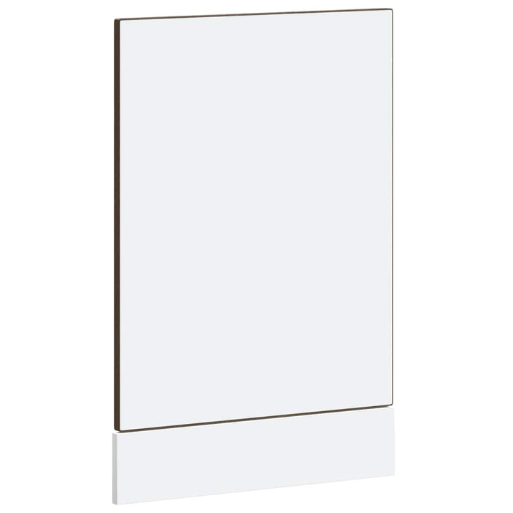 låge til opvaskemaskine Kalmar 45x1,5x57 cm brun egetræsfarve