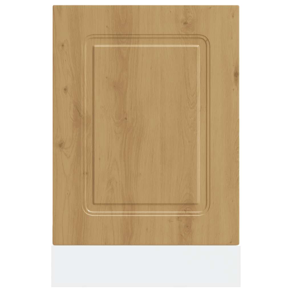 låge til opvaskemaskine Kalmar 45x1,5x57 cm egetræsfarvet