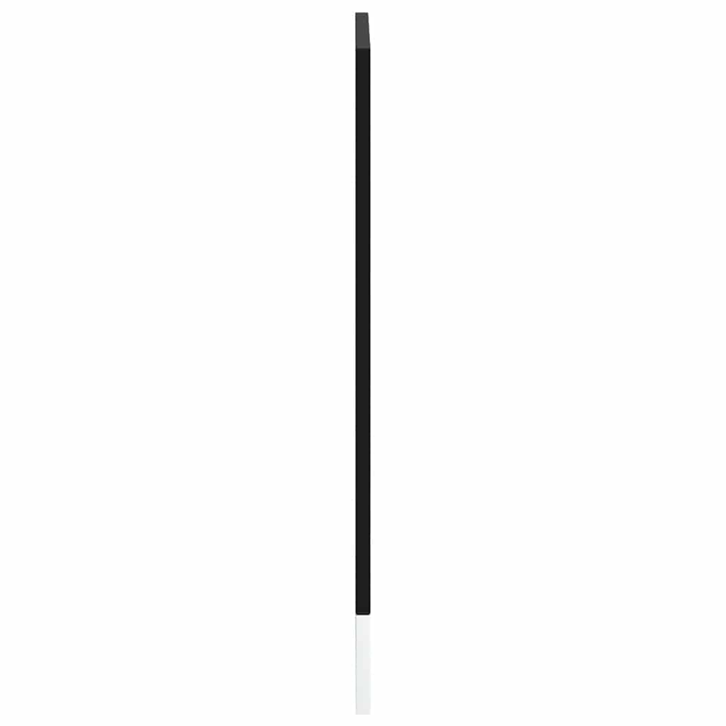 låge til opvaskemaskine Kalmar 60x1,5x57cm konstrueret træ sort