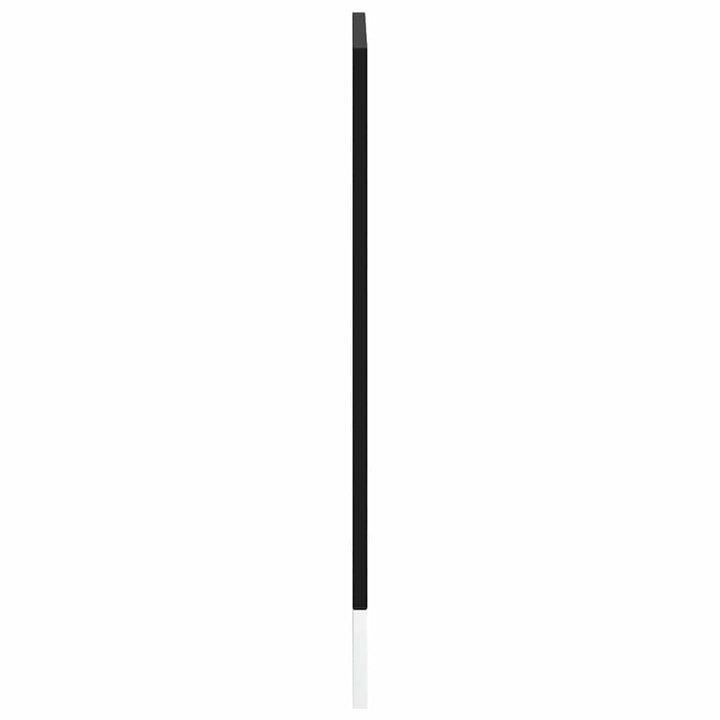 låge til opvaskemaskine Kalmar 60x1,5x57cm konstrueret træ sort