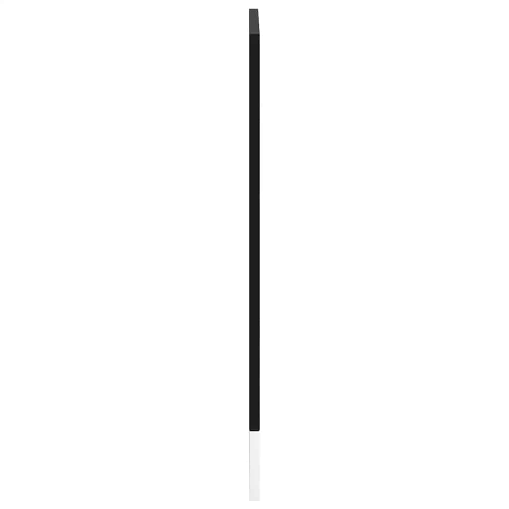 låge til opvaskemaskine Kalmar 60x1,5x57cm konstrueret træ sort