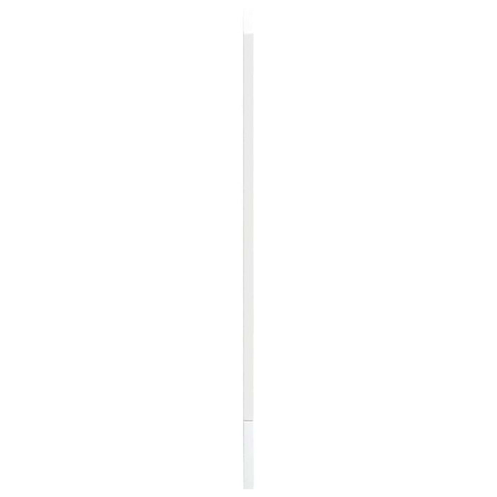 låge til opvaskemaskine Kalmar 60x1,5x57 cm hvid højglans