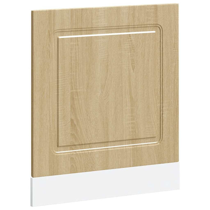 låge til opvaskemaskine Kalmar 60x1,5x57 cm sonoma-eg