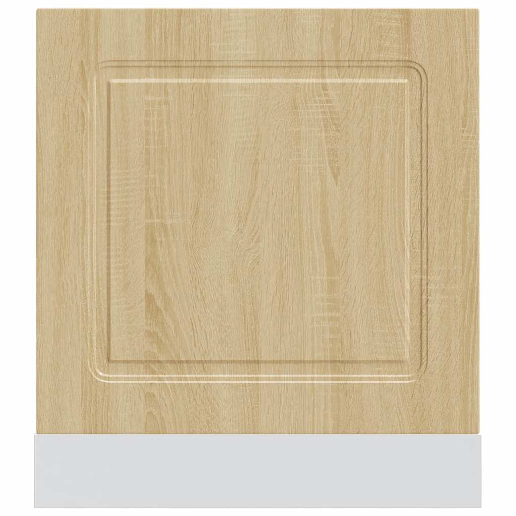 låge til opvaskemaskine Kalmar 60x1,5x57 cm sonoma-eg