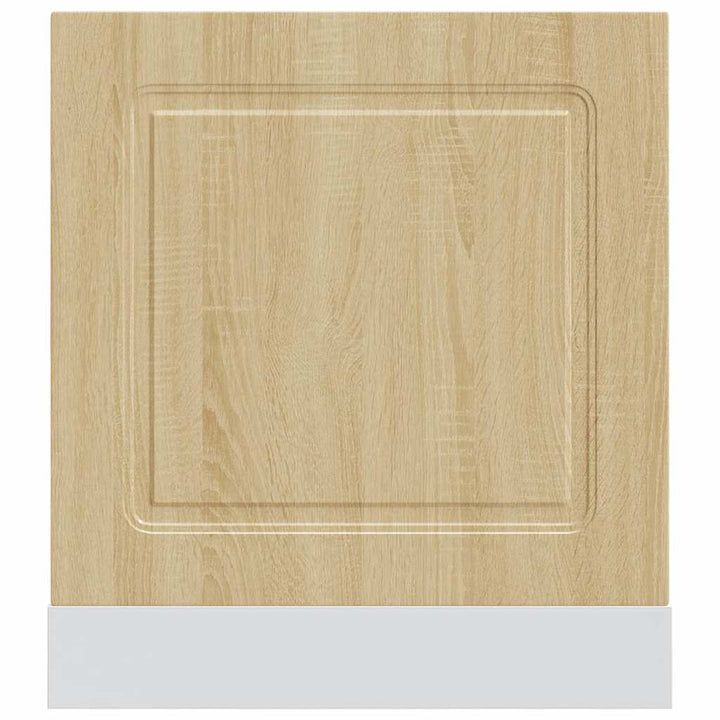 låge til opvaskemaskine Kalmar 60x1,5x57 cm sonoma-eg