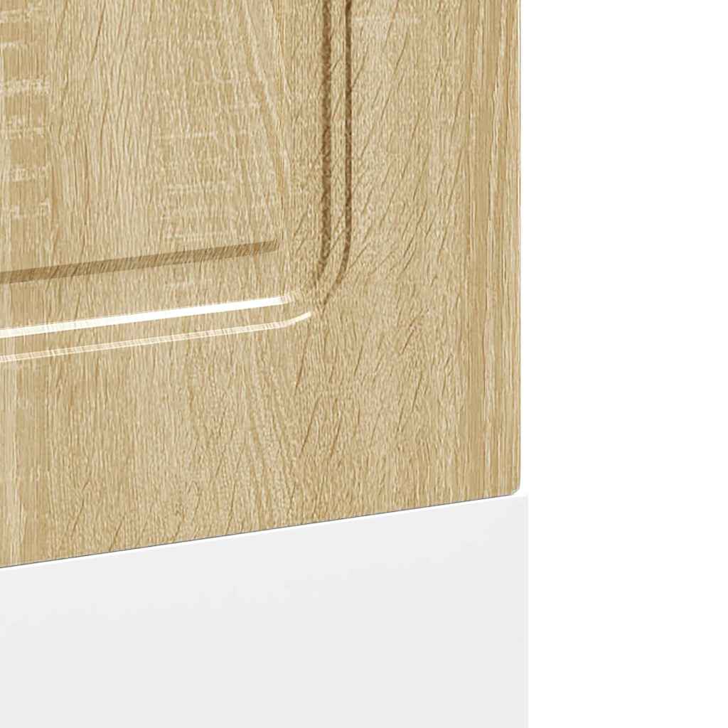 låge til opvaskemaskine Kalmar 60x1,5x57 cm sonoma-eg