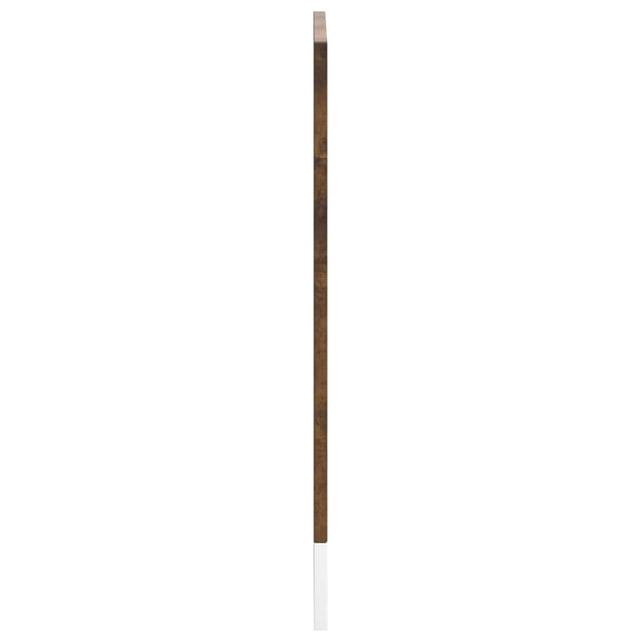 låge til opvaskemaskine Kalmar 60x1,5x57 cm røget egetræsfarve