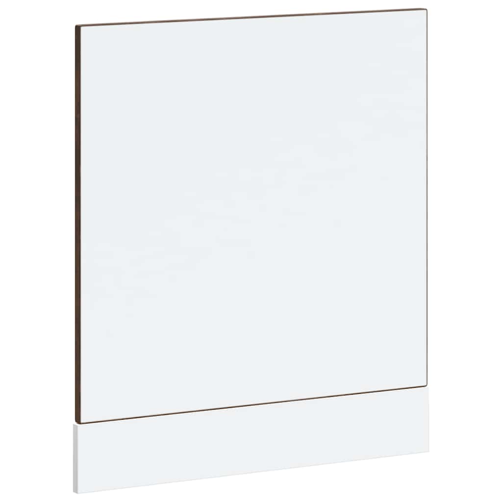 låge til opvaskemaskine Kalmar 60x1,5x57 cm røget egetræsfarve