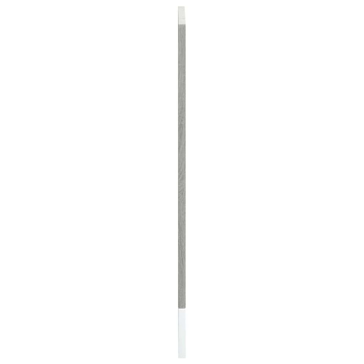 låge til opvaskemaskine Kalmar 60x1,5x57 cm grå sonoma-eg