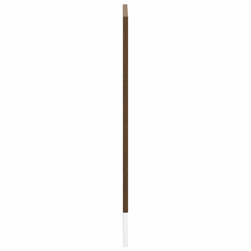 låge til opvaskemaskine Kalmar 60x1,5x57 cm brun egetræsfarve