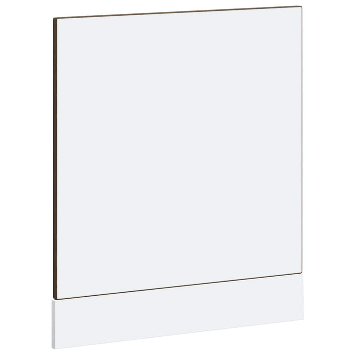 låge til opvaskemaskine Kalmar 60x1,5x57 cm brun egetræsfarve