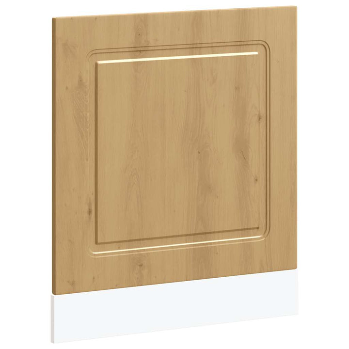 låge til opvaskemaskine Kalmar 60x1,5x57 cm egetræsfarvet