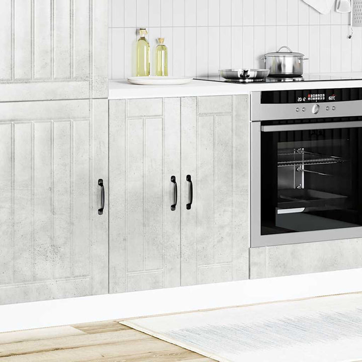underskab til vask Lucca konstrueret træ beton grå