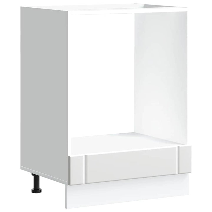 ovnskab Lucca konstrueret træ hvid