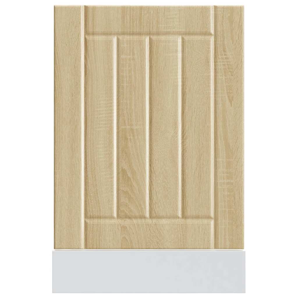opvaskemaskinepanel Lucca konstrueret træ sonoma-eg