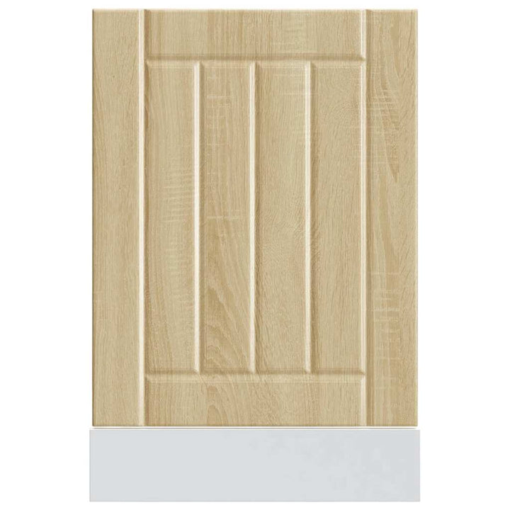 opvaskemaskinepanel Lucca konstrueret træ sonoma-eg