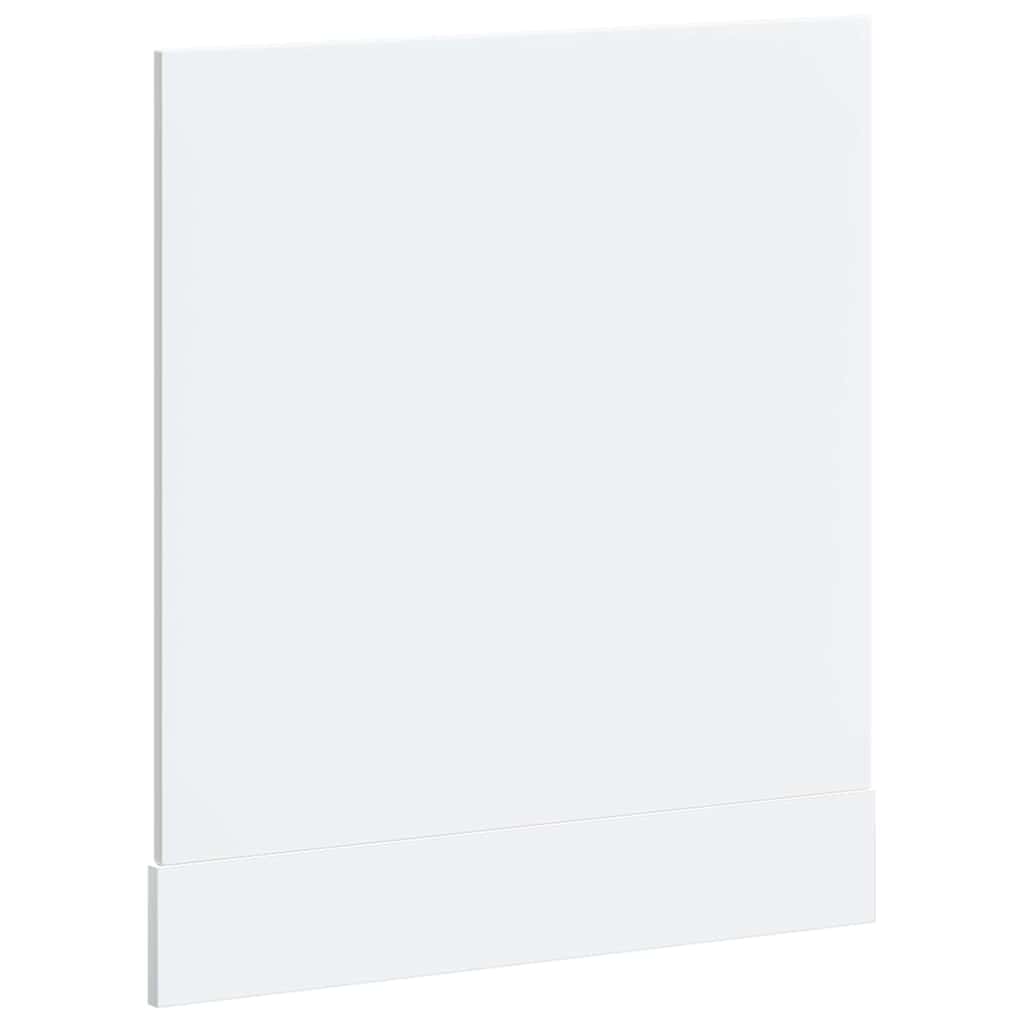opvaskemaskinepanel Lucca konstrueret træ hvid