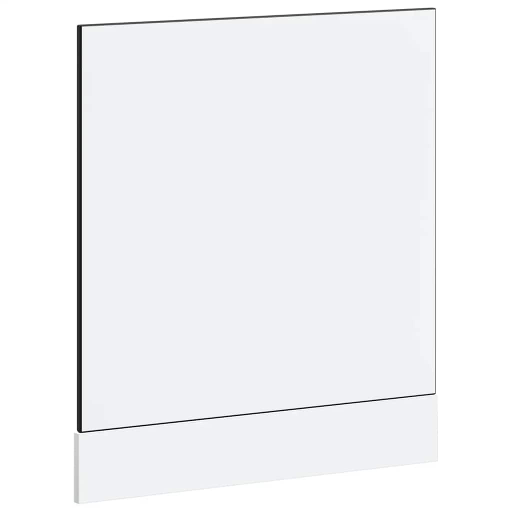 opvaskemaskinepanel Lucca konstrueret træ sort