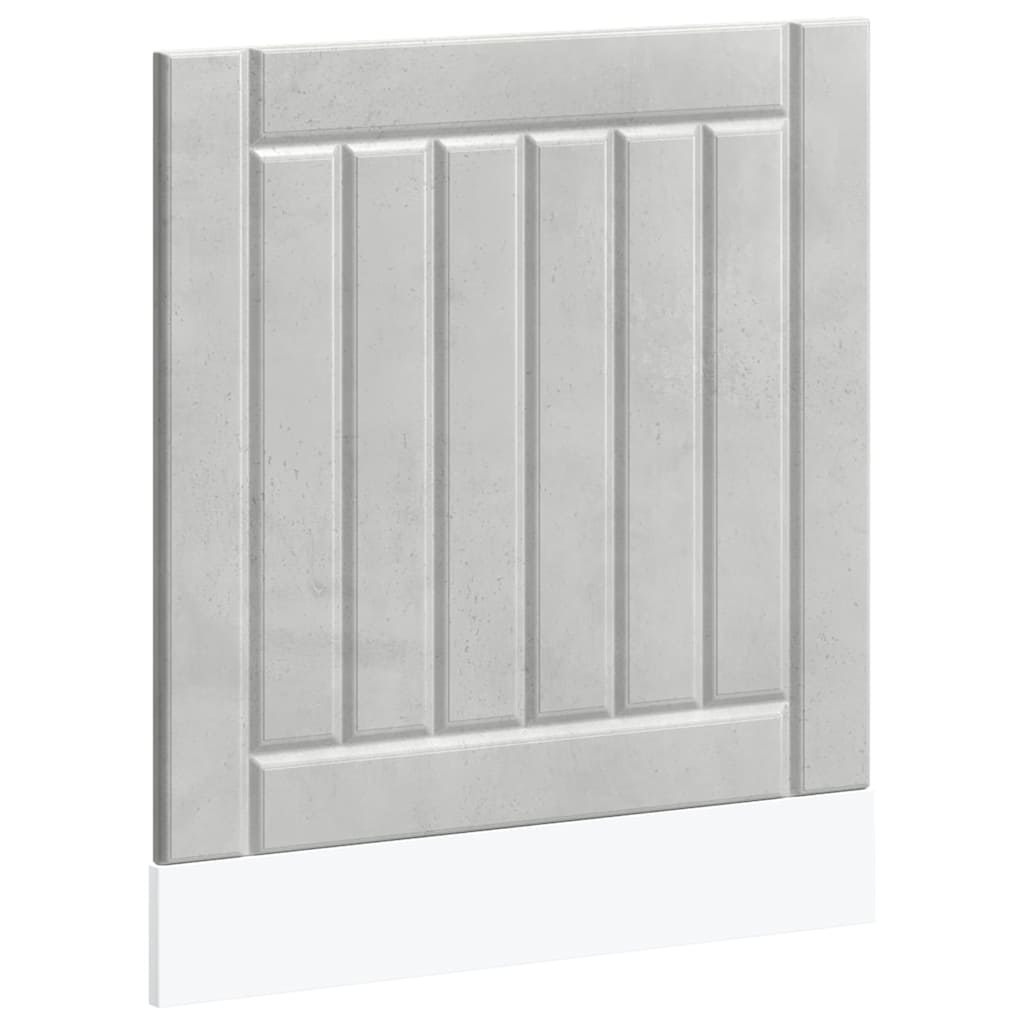 opvaskemaskinepanel Lucca konstrueret træ beton grå