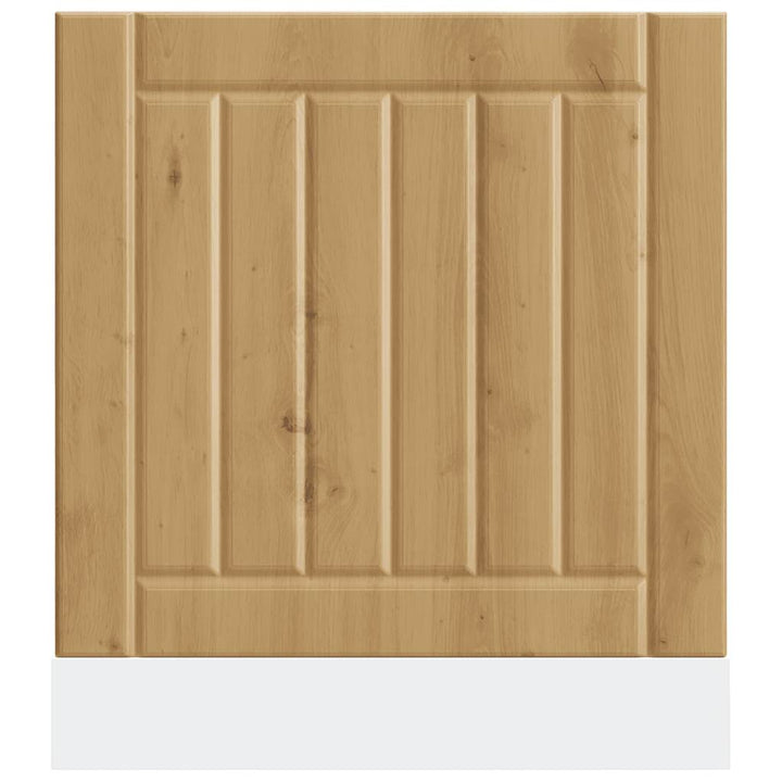 opvaskemaskinepanel Lucca konstrueret træ kunsteg