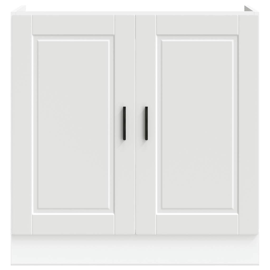 underskab til vask Porto 80x46x81,5 cm konstrueret træ hvid