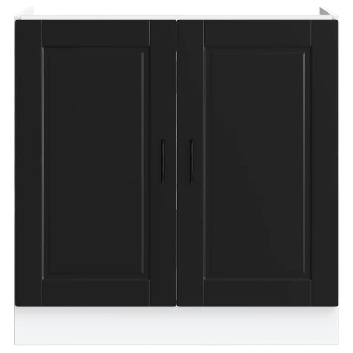 underskab til vask Porto 80x46x81,5 cm konstrueret træ sort
