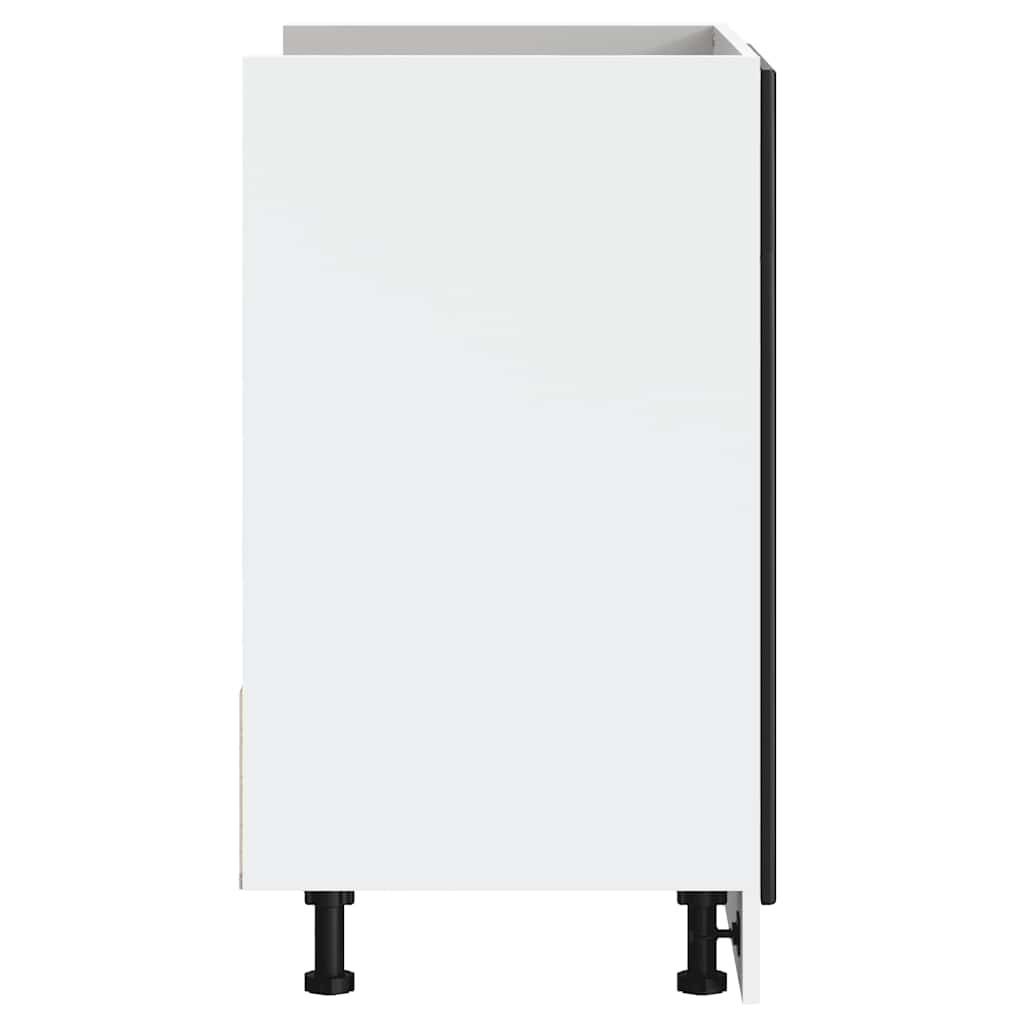 underskab til vask Porto 80x46x81,5 cm konstrueret træ sort