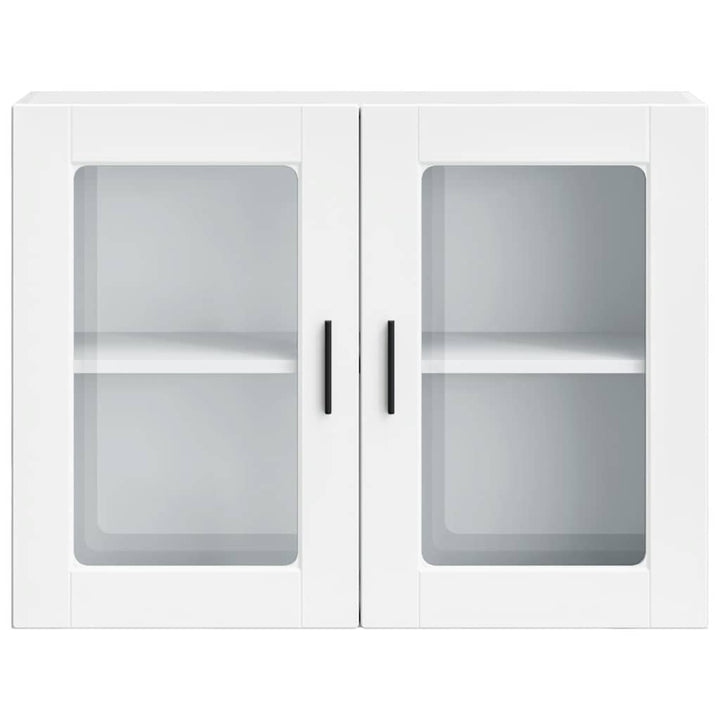 Køkkenvægskab med glasdør Porto hvid