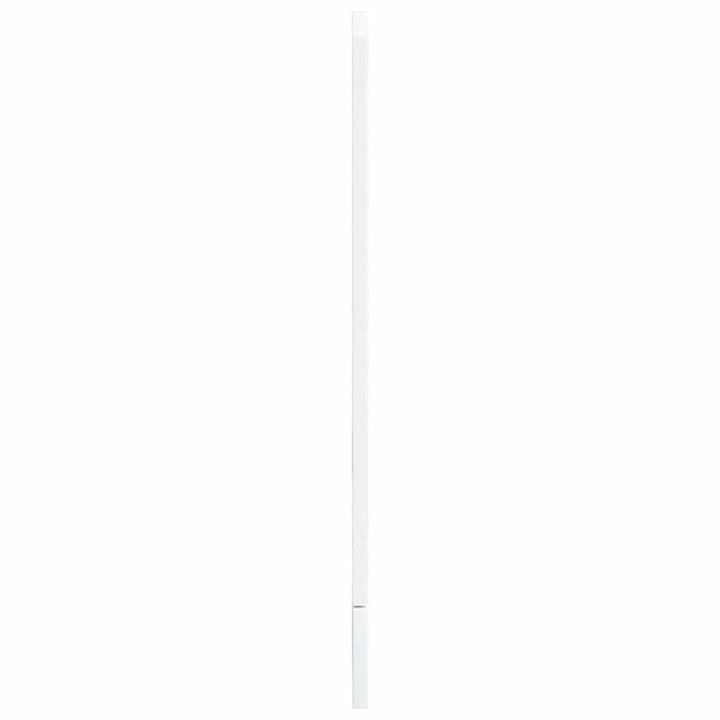 låge til opvaskemaskine Porto 45x1,5x57 cm konstrueret træ hvid