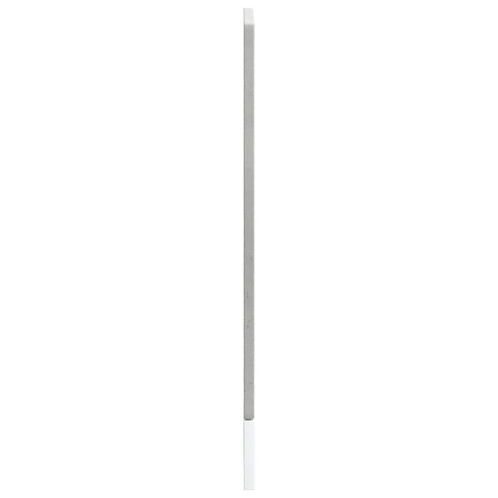 låge til opvaskemaskine Porto 45x1,5x57 cm betongrå