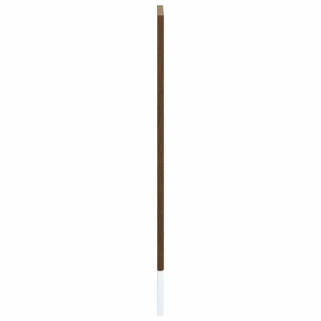 låge til opvaskemaskine Porto 45x1,5x57 cm brun egetræsfarve