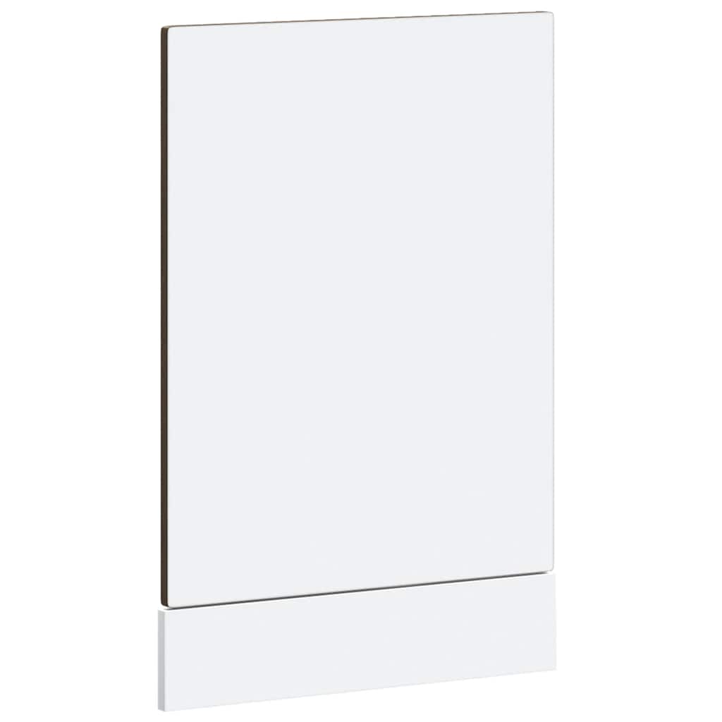 låge til opvaskemaskine Porto 45x1,5x57 cm brun egetræsfarve