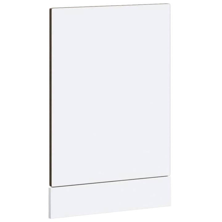 låge til opvaskemaskine Porto 45x1,5x57 cm brun egetræsfarve
