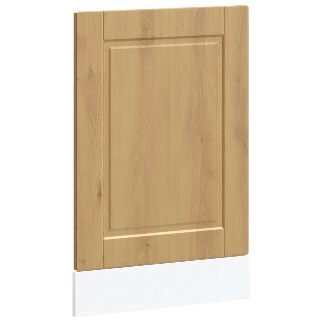 låge til opvaskemaskine Porto 45x1,5x57 cm egetræsfarvet