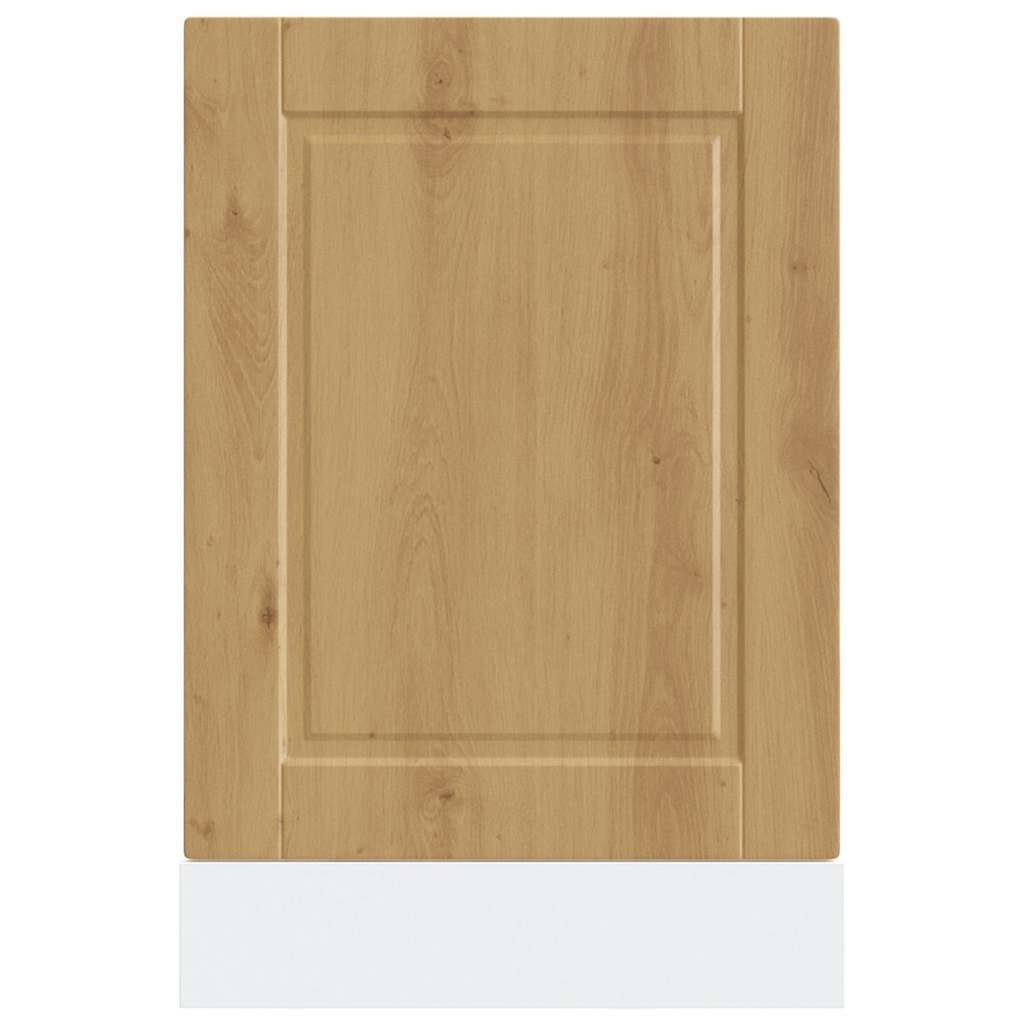 låge til opvaskemaskine Porto 45x1,5x57 cm egetræsfarvet