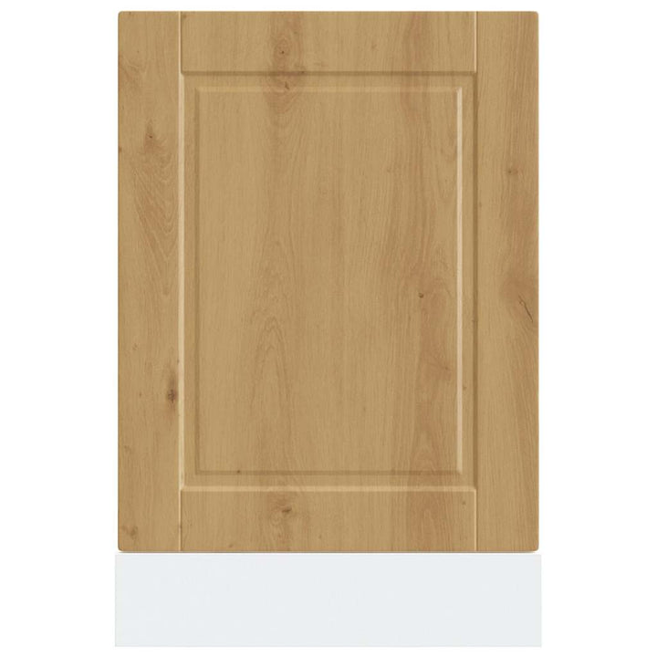 låge til opvaskemaskine Porto 45x1,5x57 cm egetræsfarvet
