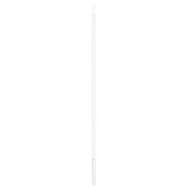 låge til opvaskemaskine Porto 60x1,5x57 cm konstrueret træ hvid