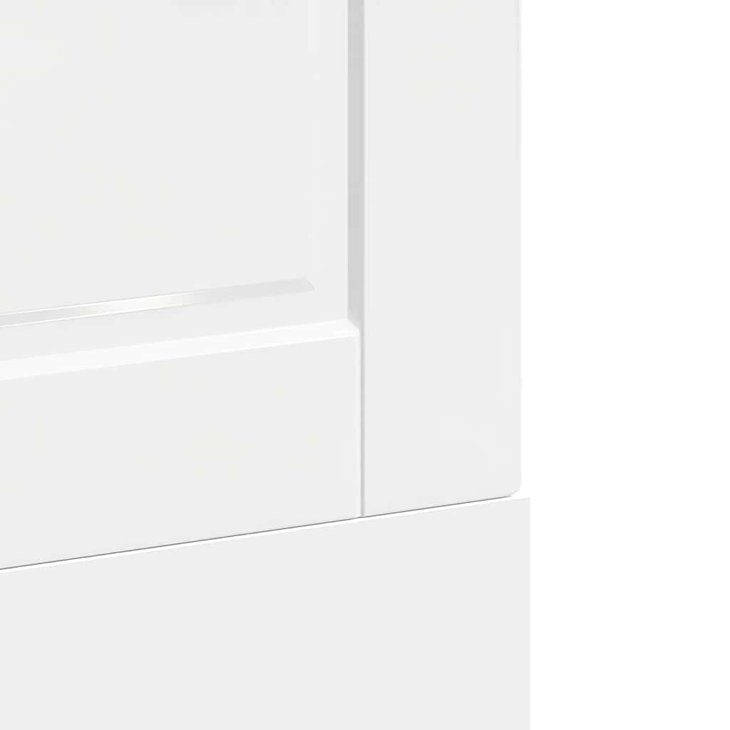 låge til opvaskemaskine Porto 60x1,5x57 cm hvid højglans