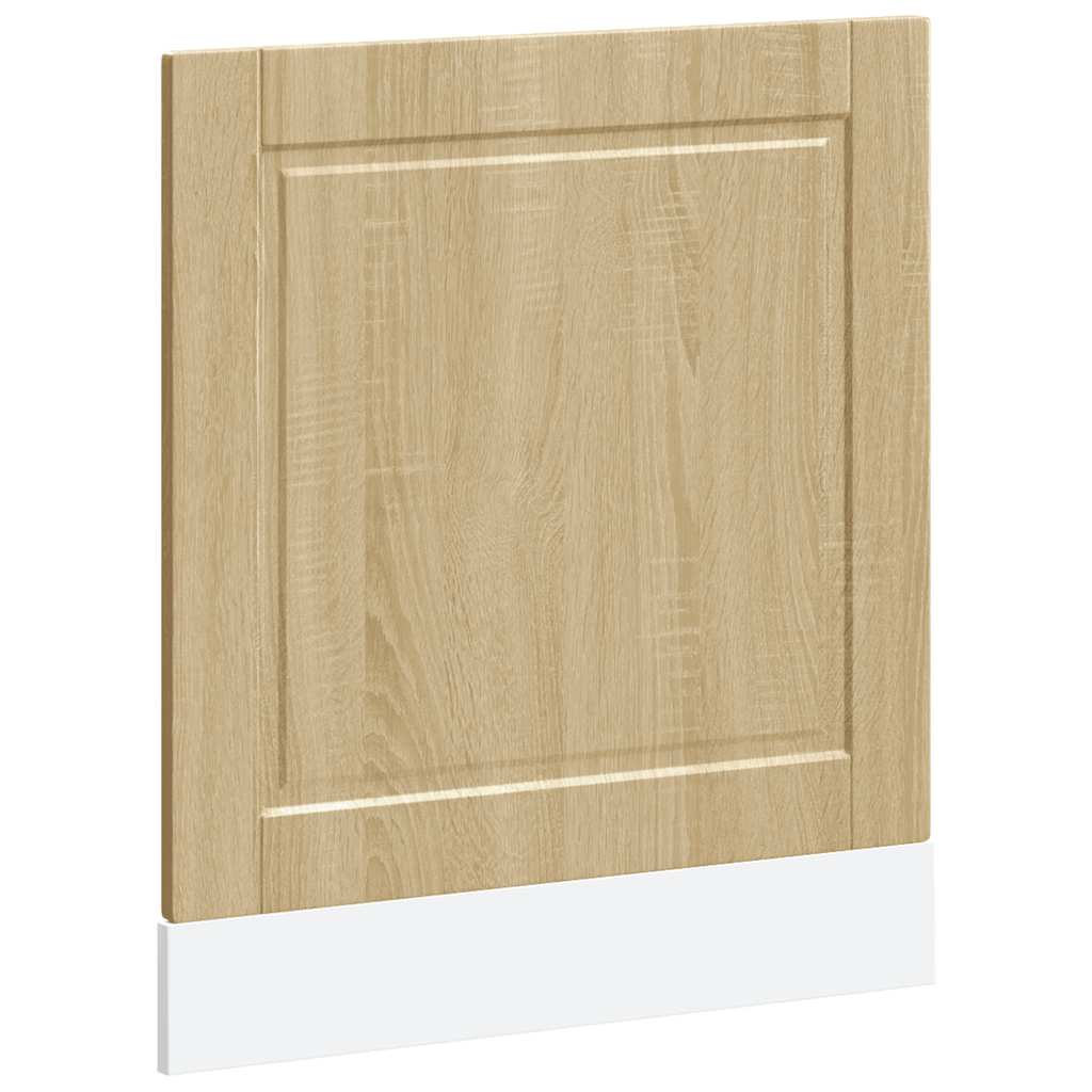 låge til opvaskemaskine Porto 60x1,5x57 cm sonoma-eg