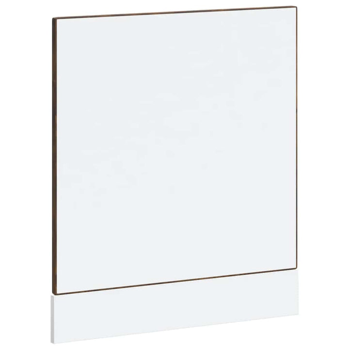 låge til opvaskemaskine Porto 60x1,5x57 cm røget egetræsfarve