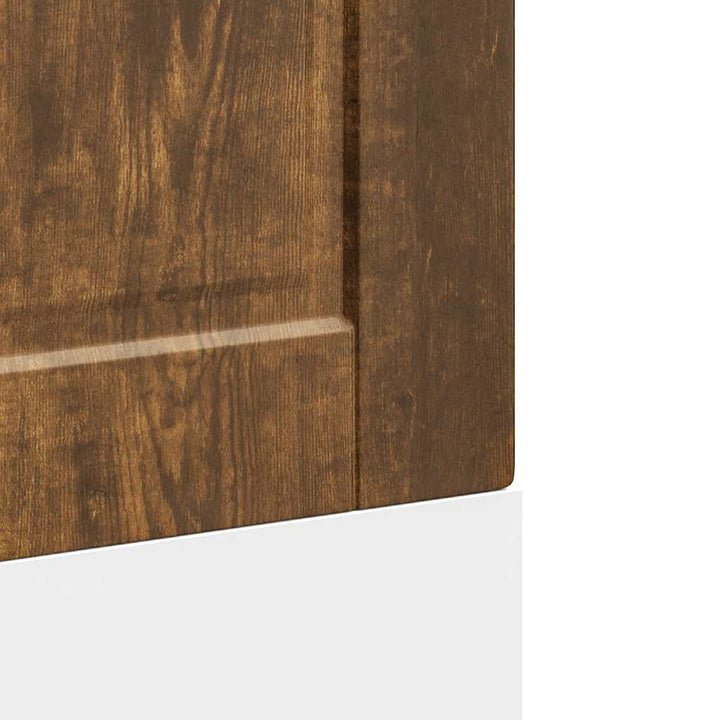 låge til opvaskemaskine Porto 60x1,5x57 cm røget egetræsfarve